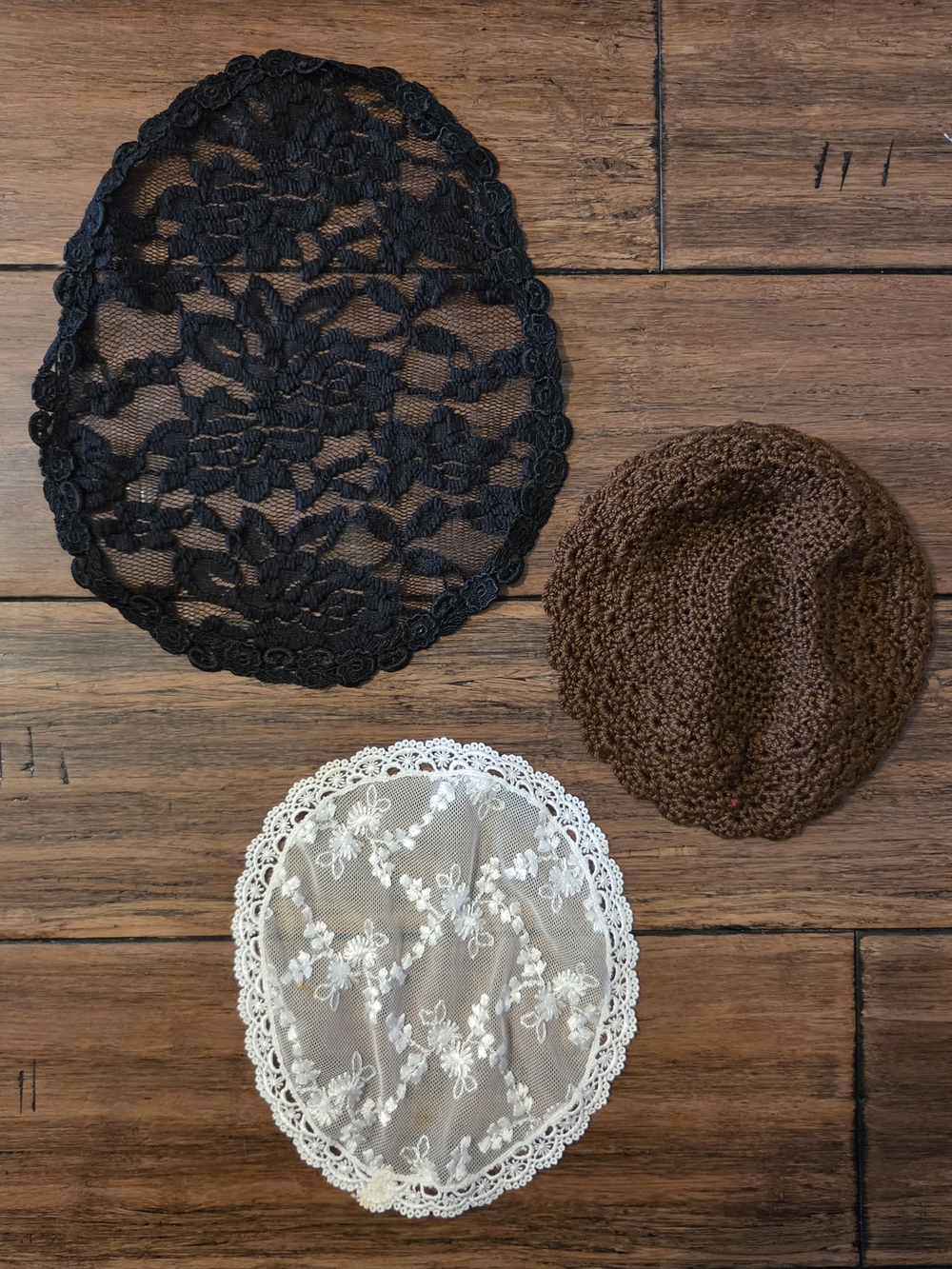 Lot Of 3 Pin On Headcovering Veils